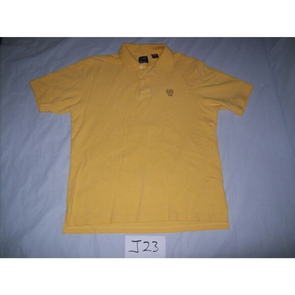 IZOD Polo Shirt Size Medium Yellow -0912J23 - Picture 1 of 2